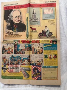 Vintage Newspaper Comic Weekly - January 8, 1939 - Bild 1 von 16