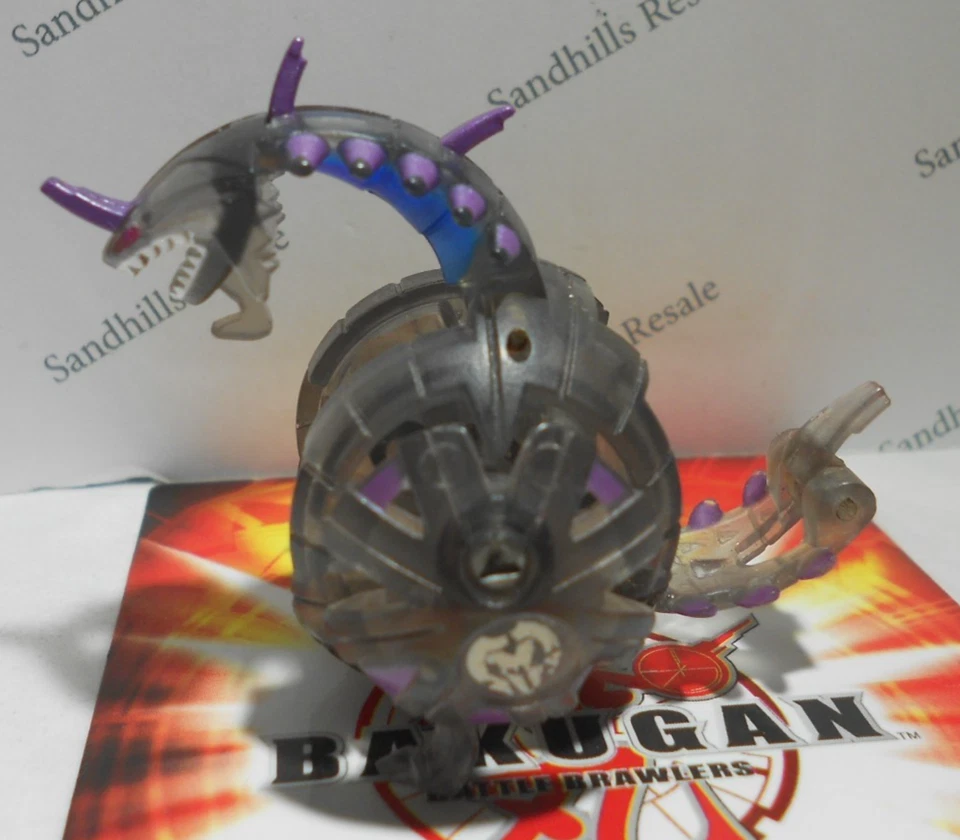 Bakugan Hydranoid Black Darkus Translucent Masquerade Evolution 500G - see note - Image 1 of 4