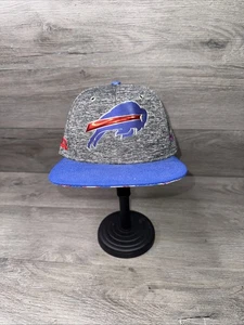 Buffalo Bills New Era Mütze Cap Herren blau grau tailliert S / M coole Krempe nfl - Bild 1 von 8