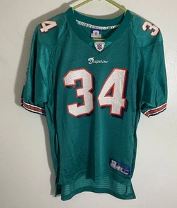 New Reebok NFL Equipment Miami Dolphins Ricky Williams Youth Jersey L - Picture 1 of 10