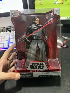 Star Wars Elite Series Kylo Ren Unmasked DieCast Figure Disney Store Brand New - Picture 1 of 2