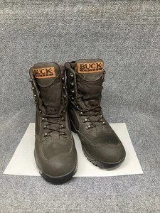 Buck Knives Waterproof 800 Thinsulate Boots B3800 Mens 9 M Brown *See Photos * - Picture 1 of 9