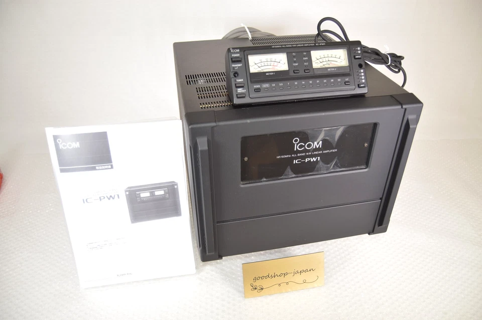 Icom IC-PW1 Amateurfunk HF 50MHz 1KW Solid State Linear Verstärker getestet m... - Bild 1 von 4