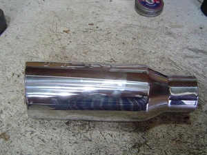 3.5" Stainless Steel MBRP Exaust tip Fits 2.5" pipe - Picture 1 of 4