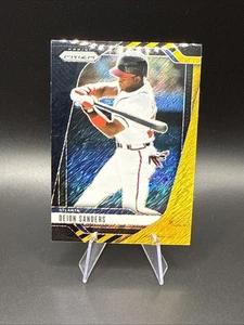 2025 Panini Prizm Baseball Deion Sanders 225 Black Gold Shimmer /3 Braves FOTL - Picture 1 of 2