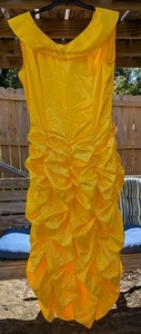 Belle Princess Style MEDIUM Yellow Ball Dress Adult Beauty & The Beast Cosplay  - Picture 1 of 13