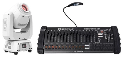 Chauvet DJ Intimidator Spot 260X Moving Head Light w/RF Receiver+DMX Controller - Image 1 of 4