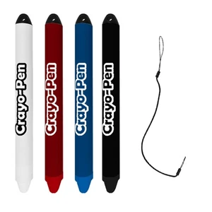 Kids Touches Screen Drawing Pen Soft Silicone Triangular Anti Roll Tablets - Afbeelding 1 van 12