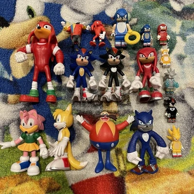 Sonic The Hedgehog KO Figura Juguete Lote De 17 Usados Foto 1 de 4