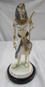 WEDGWOOD FIGURINE - TUTANKHAMUN THE BOY KING - LIMITED EDITION 4,494/9,500- COA - Picture 1 of 9
