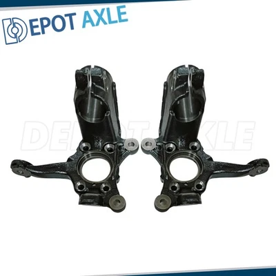 Pair Front Steering Knuckle For 2011 2012 - 2018 Volkswagen Beetle Passat Jetta - Image 1 of 4