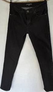Indigo Wisdom Premium Black Skinny Mens Jeans Sz 30x32 - Picture 1 of 5