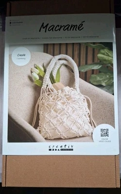 Creativ Company Kit Macramè - Fa una borsa tote - Immagine 1 di 2