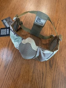OneTigris Foldable Half Face Mesh Mask with Ear Protection  - Picture 1 of 8