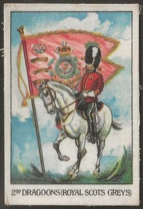 MY WEEKLY-SOLIDERS OF THE KING 1914 (SILK SILKS M14)- 2ND DRAGOON ROYAL SCOTS  - Picture 1 of 2