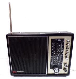 Working 1972 Europhon Milano Model 945 5 Band AM/FM/MB/SW Radio Made In Italy - Picture 1 of 5