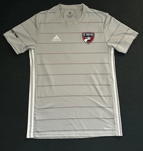 Maglia FC Dallas Aero ready Adidas Home grigia taglia media MLS Soccer Advocare #18 - Foto 1 di 6