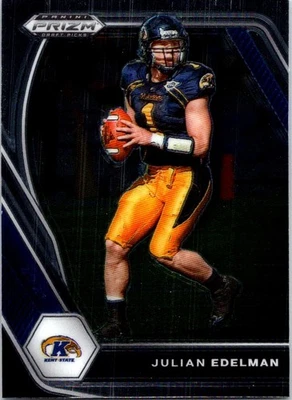 2021 Panini Prizm Draft Picks Collegiate #66 Julian Edelman - Image 1 of 2