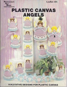 **PLASTIC CANVAS ANGELS**PLASTIC CANVAS LEAFLET** - Picture 1 of 1