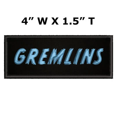 Gremlins Horror Movie Patch Embroidered Iron-on Applique Halloween Costume - Image 1 of 4