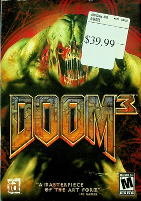 Doom 3 for PC (id Software, 2004 - Rated Mature +17 - Pre-owned - Image 1 of 4