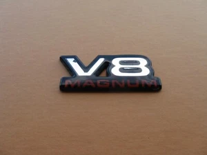 94 95 96 97 98 99 00 01 DODGE RAM V8 MAGNUM SIDE 1 EMBLEM LOGO BADGE SIGN A44950 - Picture 1 of 7
