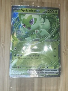 Sprigatito ex 087 Sv: Scarlet & Violet Promo Cards Holo - *SEALED* - Picture 1 of 2