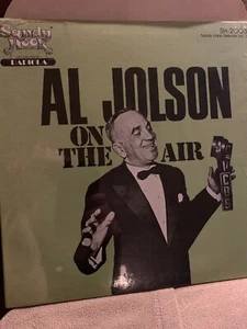 AL JOLSON On The Air Radio Program Vinyl LP SAndy Hook-2003 Monte Woolley - Picture 1 of 8