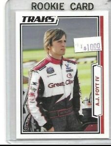 NASCAR BORN IN LOUISVILLE INDIANAPOLIS COLTS (SCOUT) AJ FOYT IV RACING CARD READ
