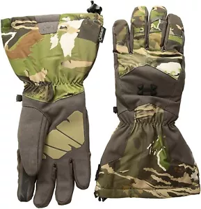 Under Armour Men Scent Control 2.0 Insulator GORE-TEX Gloves Ridge Camo Forest M - Picture 1 of 2