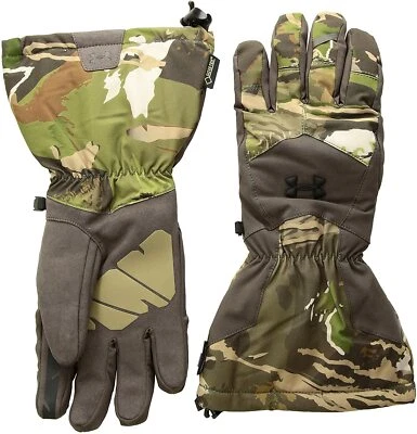 Under Armour Men Scent Control 2.0 Insulator GORE-TEX Gloves Ridge Camo Forest M - Image 1 of 2