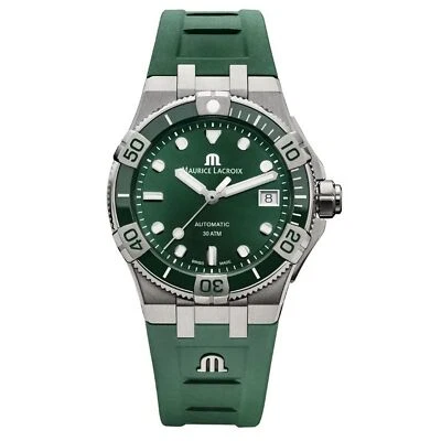 Maurice Lacroix AI6057-SSL50-630-5 Men's Aikon Venturer Green Dial Automatic - Image 1 of 4