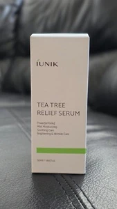 iUNIK Tea Tree 67% Facial Relief Serum 50ml β Soothing & Wrinkle Care | FREE P&P - Picture 1 of 5