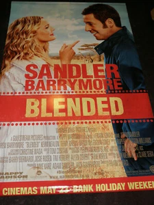 BLENDED CINEMA MOVIE BANNER & HANGERS 235x152.5cm ADAM SANDLER DREW BARRYMORE - Bild 1 von 3
