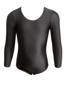 Abbey School (Reading) Uniform: Roch Valley Black Leotard, Size EU 134-140cm - Picture 1 of 4