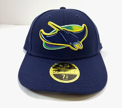 Tampa Bay Rays MLB NE 2018 Low Profile On-Field ALT Fitted Hat~Blue - Image 1 of 4
