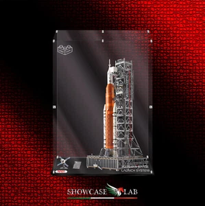 TECA IN PLEXIGLASS ACRILICO-SHOWCASE-TECA PER SET LEGO 10341-Sistema di lancio s - Foto 1 di 3