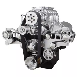 Sistema Serpentine BBC para Supercharger 454 396 PS Kit para Soplador Estilo Raíz - Imagen 1 de 3