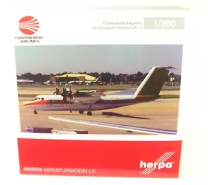 De Havilland Canada DHC-7 Continental Express (Reg. N47RM) 1:200 Ali Herpa - Foto 1 di 1