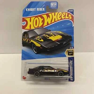 2024 Hot Wheels K.I.T.T. Knight Rider Black Trans Am RARE Screen Time FREE SHIP - Picture 1 of 3