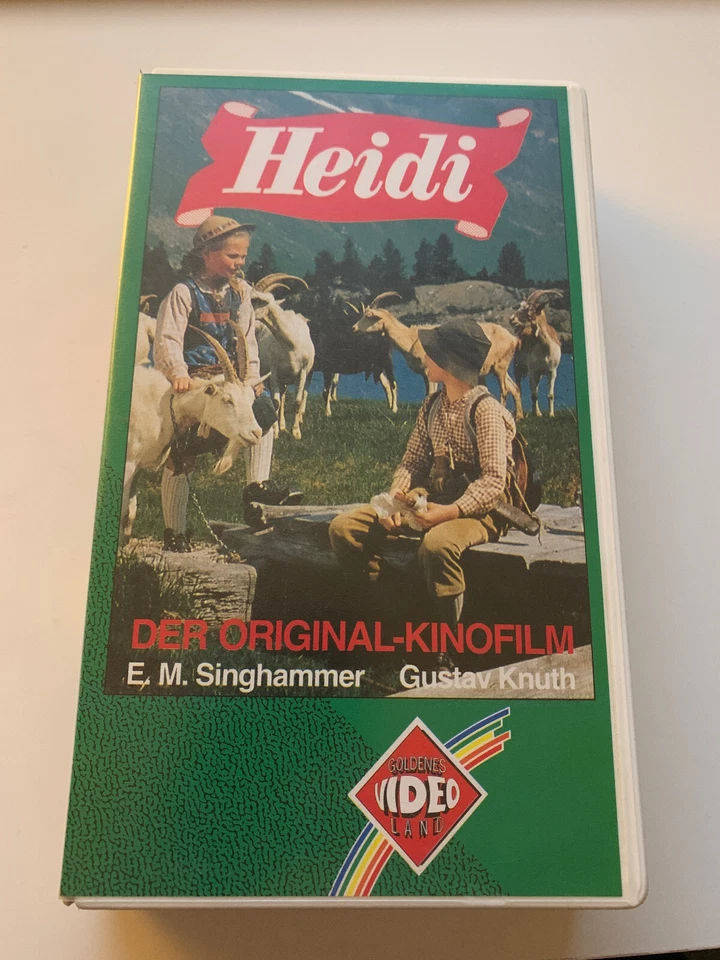 VHS Video Heidi der Original Kinofilm Film - Bild 1 von 2