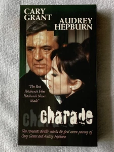 Charade VHS VF+ 1963 Platinum (Canada) Cary Grant/Audrey Hepburn - Imagen 1 de 3
