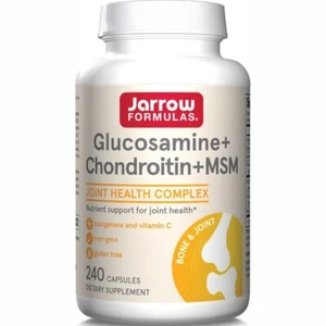 Jarrow Formulas, Inc. Glucosamine + Chondroitin + Msm 240 Caps - Picture 1 of 1