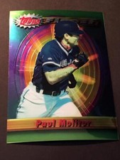 1994 Topps Finest Jumbo 4 x 5 1/2" Paul Molitor Toronto Blue Jays #239
