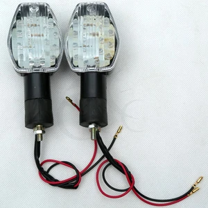 Clear LED Turn Signals Blinker Light For HONDA VTR 1000 SP1 CBR1100XX 2000-2006 - Picture 1 of 11