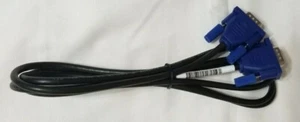 VGA Cable Male to Male LED Video Monitor Wire 3Ft 1M - Photo 1/1
