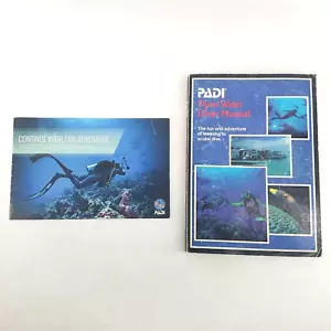 Vintage PADI Open Water Diver Illustrated Manual and Booklet - Picture 1 of 11