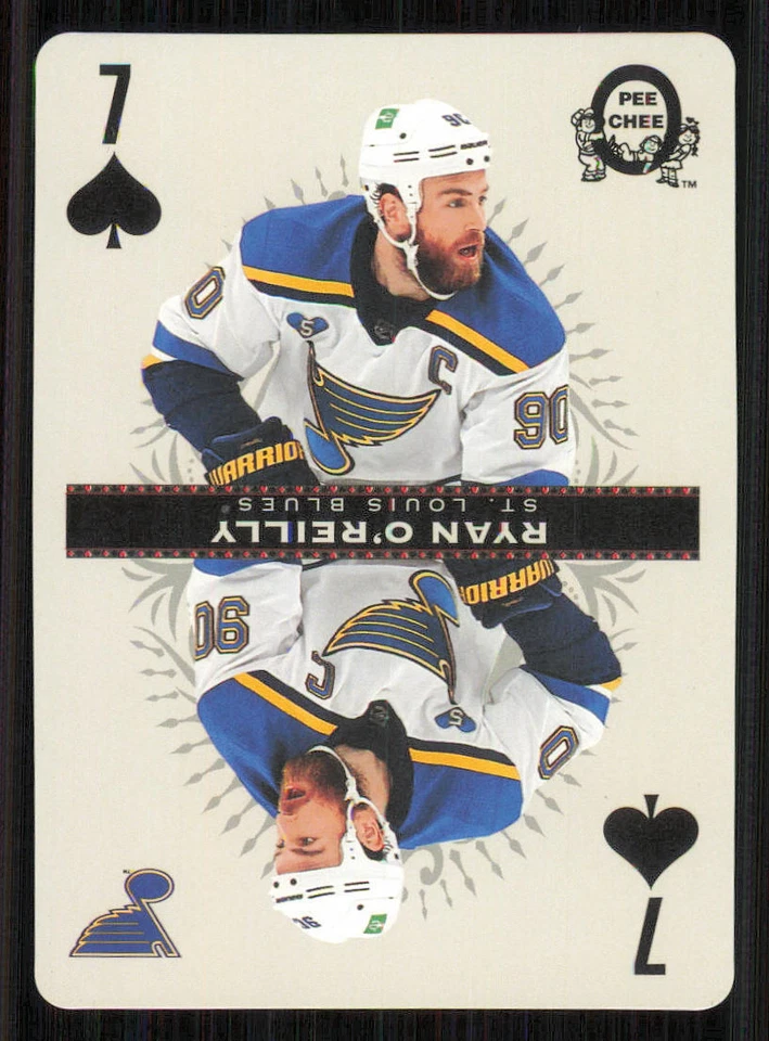 2021-22 O-Pee-Chee Playing Cards #7SPADES Ryan O'Reilly - Image 1 of 2