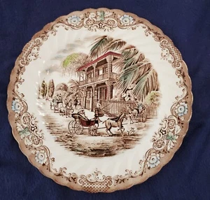 Vintage Heritage Hall Plate French Provincial Vieux Carre Cottagecore - Picture 1 of 6