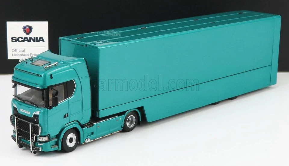 1/64 NZG - SCANIA - S730 V8 TRUCK CAR TRANSPORTER 2017 LX10650030 - Immagine 1 di 1